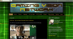 Desktop Screenshot of gamingvisionnetwork.com